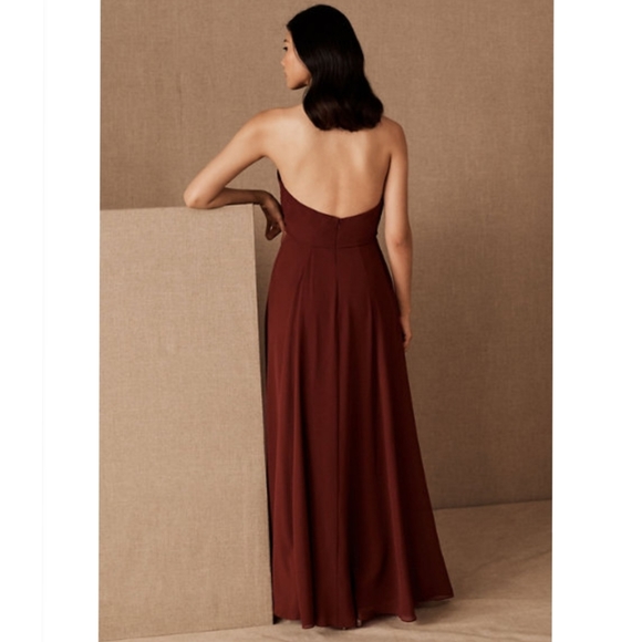 Jenny Yoo Elliya Mock Neck Dress - Picture 7 of 16